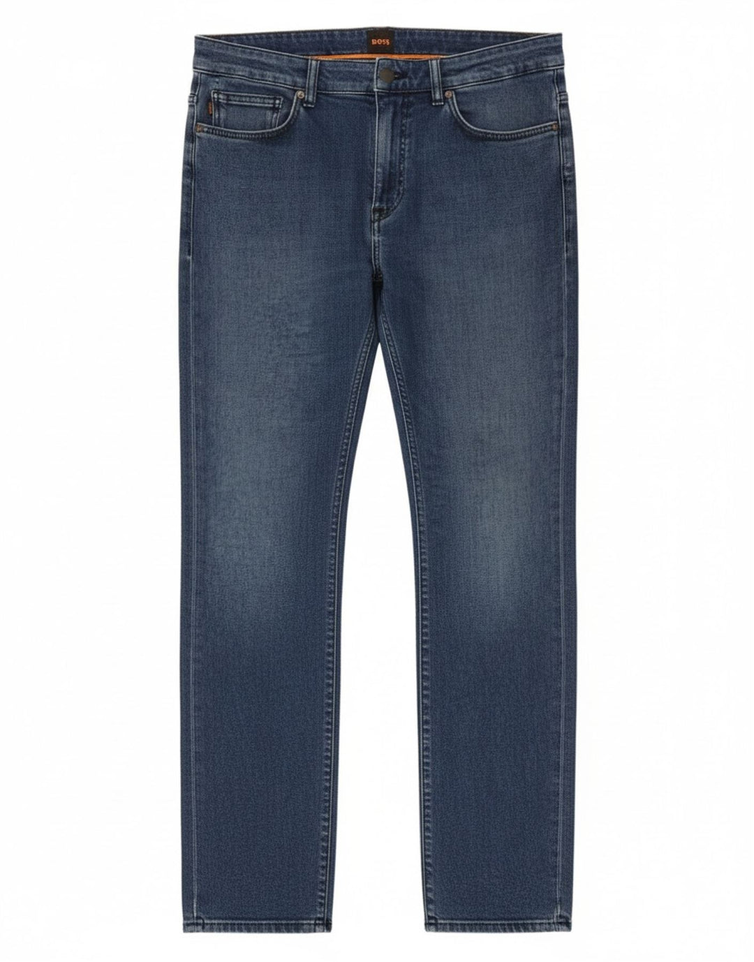 Hugo Boss Mens Slim Jeans W32 L34 Blue Cotton