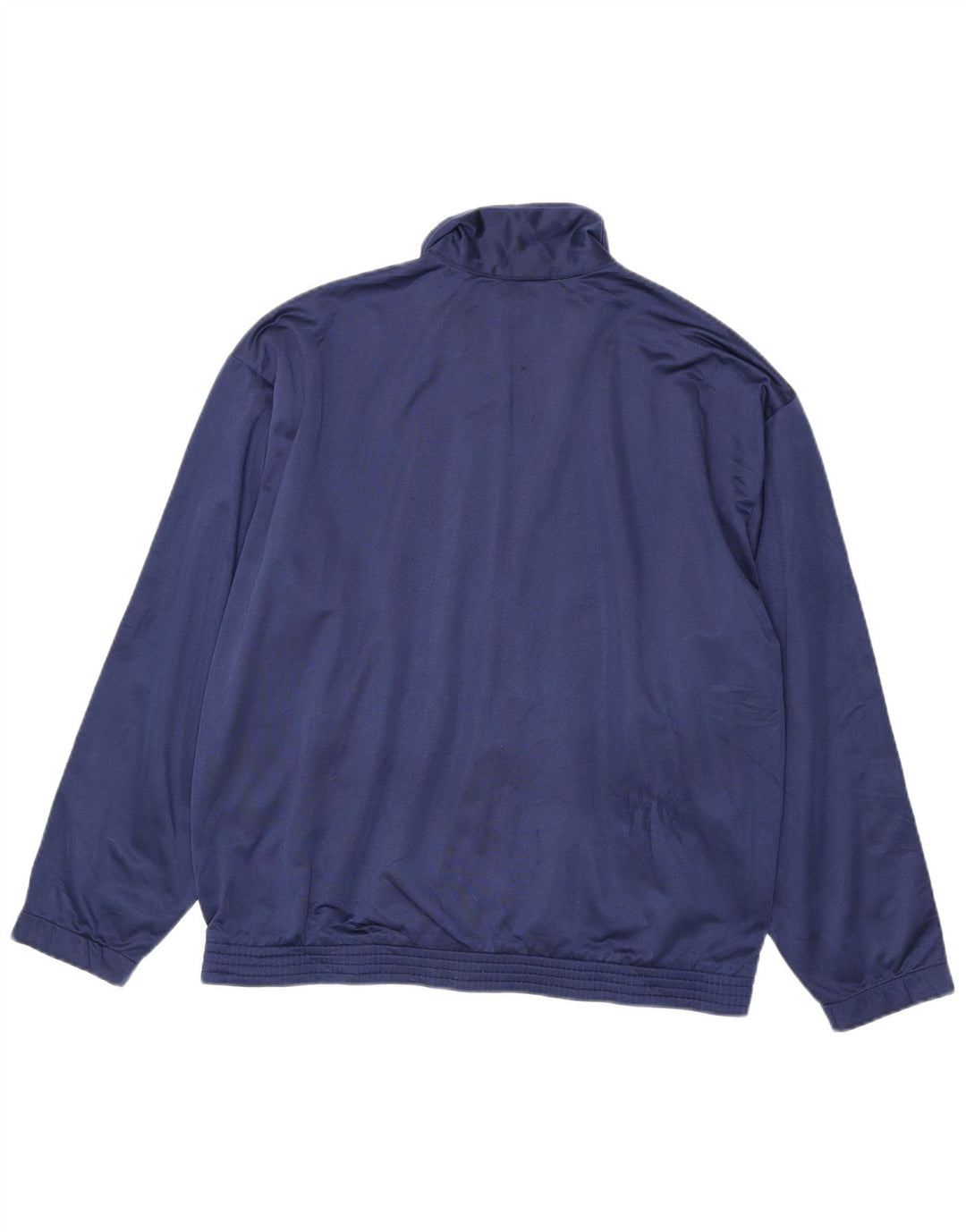 Asics Mens Graphic Tracksuit Top Jacket XL Navy Blue
