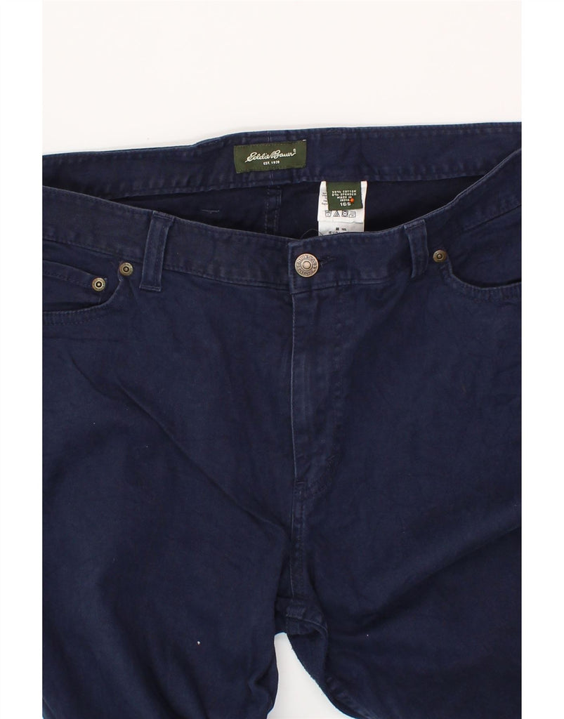 EDDIE BAUER Womens Bootcut Casual Trousers US 16 2XL W36 L39 Navy Blue Vintage Eddie Bauer and Second-Hand Eddie Bauer from Messina Hembry 