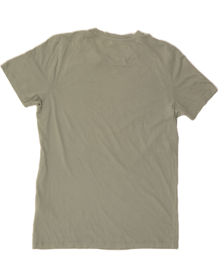 JACK & JONES Mens Regular Fit Graphic T-Shirt Top XL Green Cotton Vintage Jack & Jones and Second-Hand Jack & Jones from Messina Hembry 