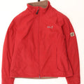 Jack Wolfskin Womens Windbreaker Jacket UK 18/20 XL Red Polyester
