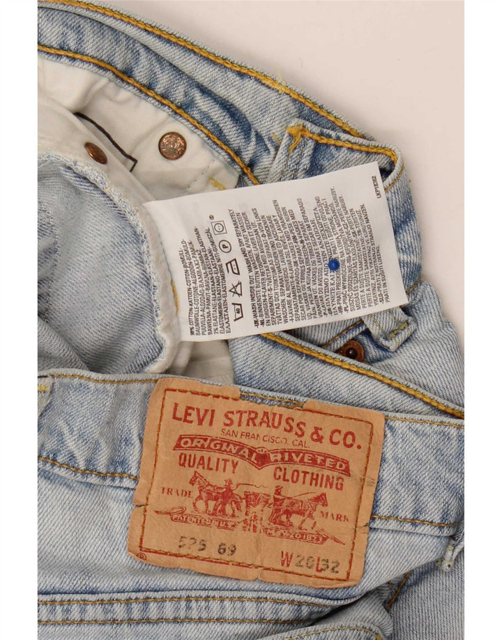 Levi's Womens 525 Bootcut Jeans W28 L32 Blue Cotton