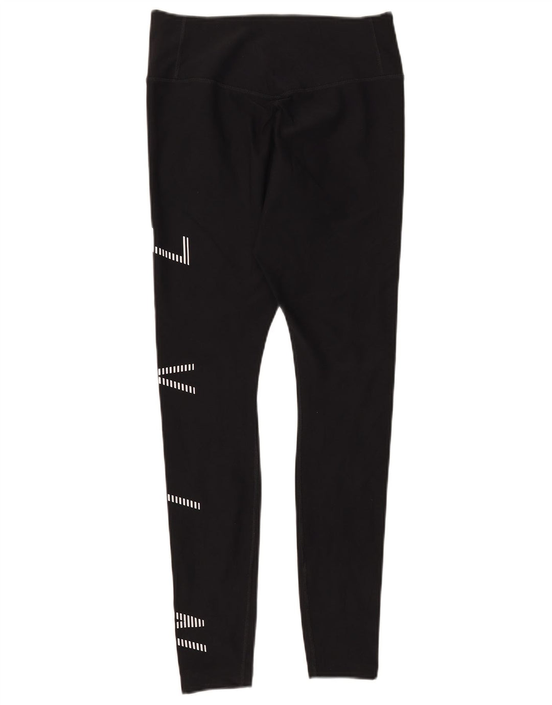 Nike Womens Dri Fit Graphic Leggings UK 12 Medium Black