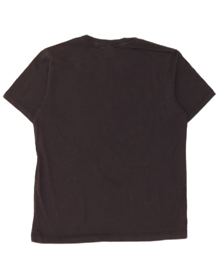 Champion Mens Graphic T-Shirt Top Small Black