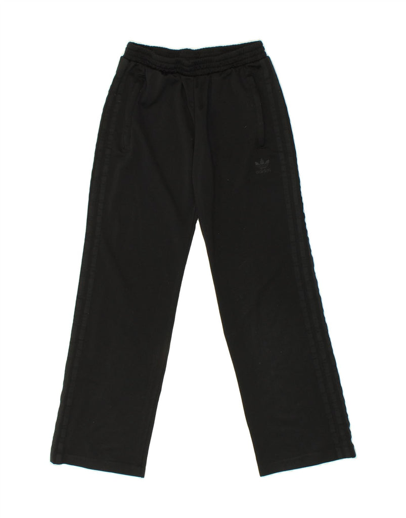 ADIDAS Womens Tracksuit Trousers EU 36 Small Black Polyester Vintage Adidas and Second-Hand Adidas from Messina Hembry 