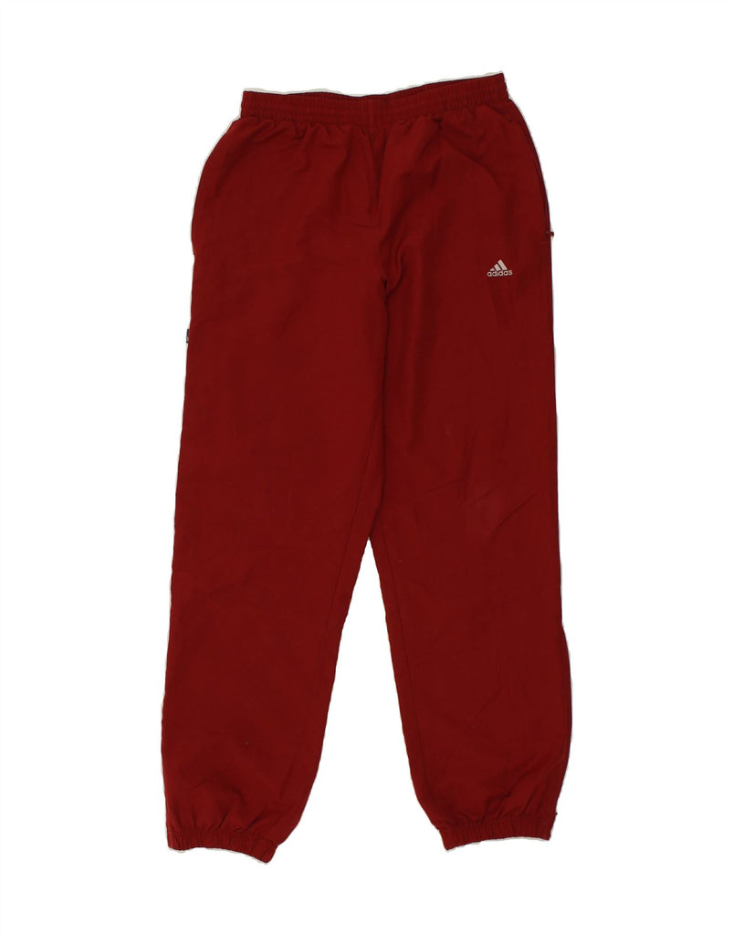 ADIDAS Mens Tracksuit Trousers Medium Red Polyester | Vintage Adidas | Thrift | Second-Hand Adidas | Used Clothing | Messina Hembry 