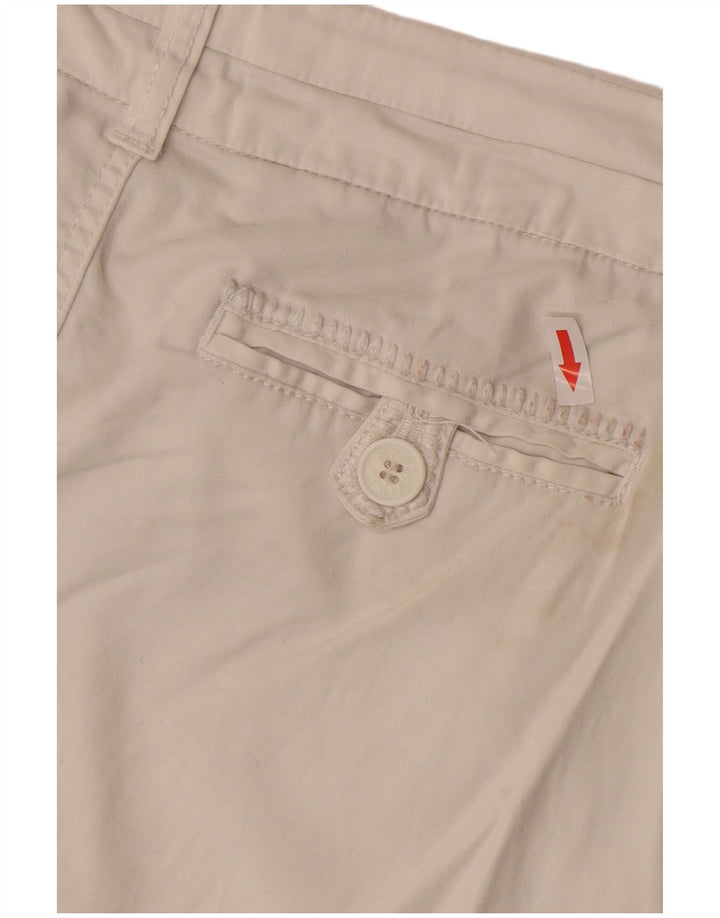 BKE Womens Chino Shorts W29 Medium  Beige Cotton