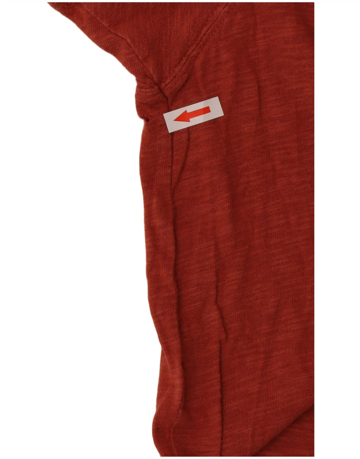 Fat Face Mens T-Shirt Top Small Red Cotton