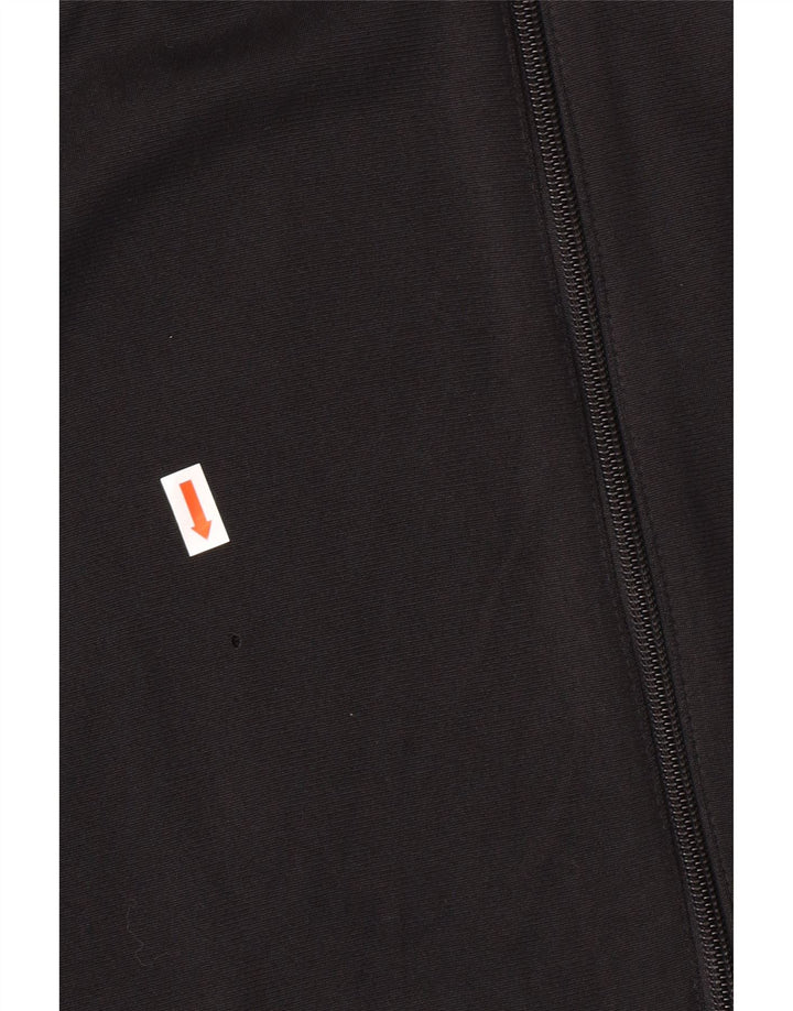 Adidas Mens Tracksuit Top Jacket XL Black Colourblock Polyester