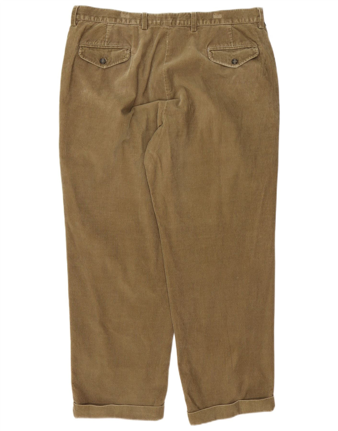 DOCKERS Mens Pegged Corduroy Trousers W38 L30 Khaki Cotton