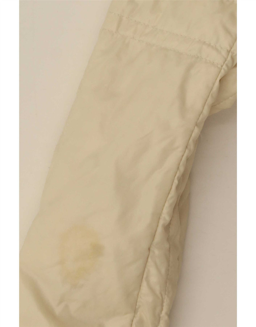 Moncler Womens Bomber Jacket Size 1 Small Off White Polyamide