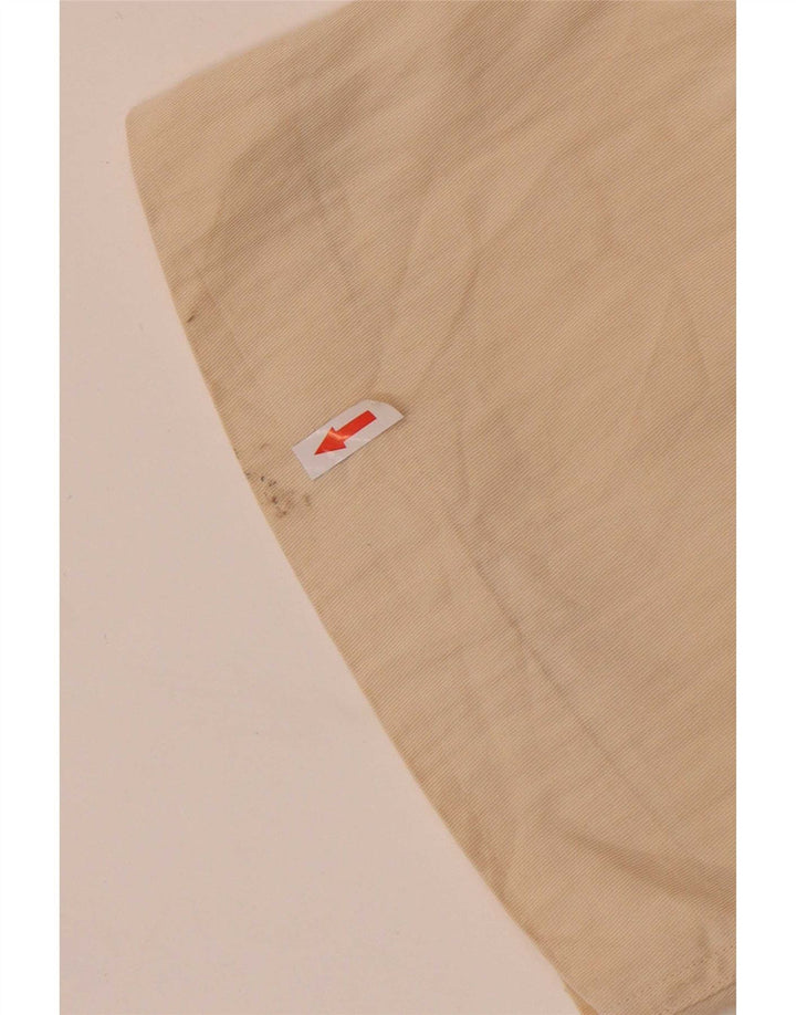 Zara Womens Straight Chino Trousers Medium W28 L32 Off White Lyocell