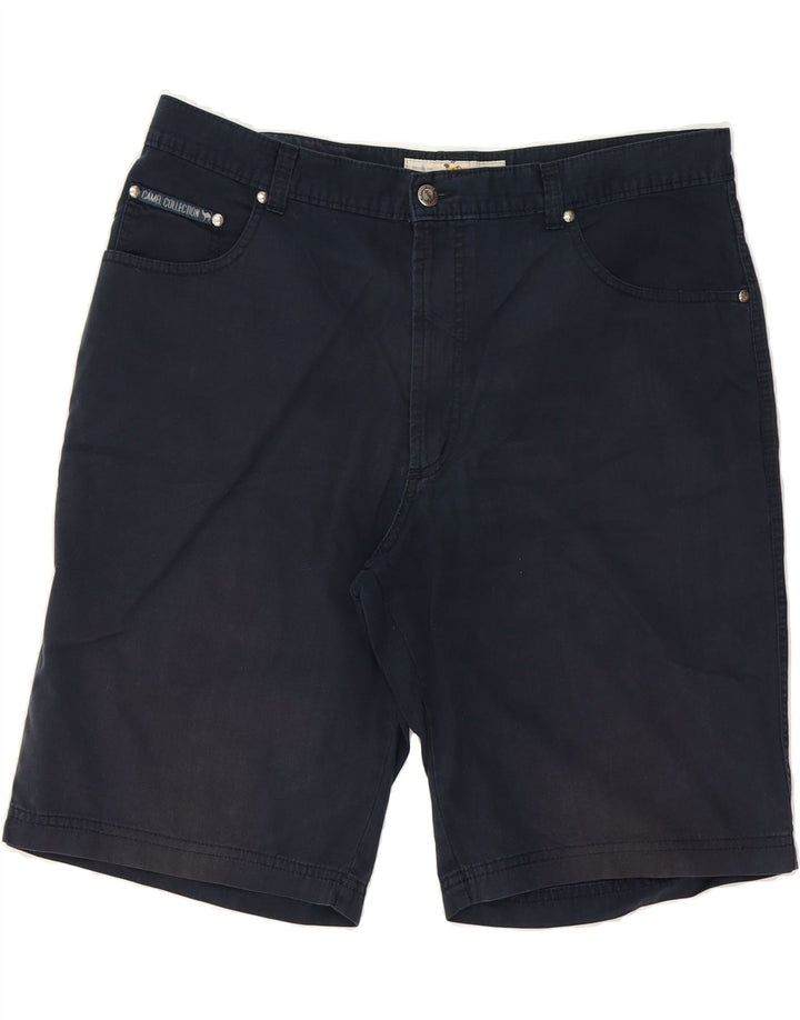 CAMEL Mens Casual Shorts W36 Large Navy Blue Cotton Vintage Camel and Second-Hand Camel from Messina Hembry 