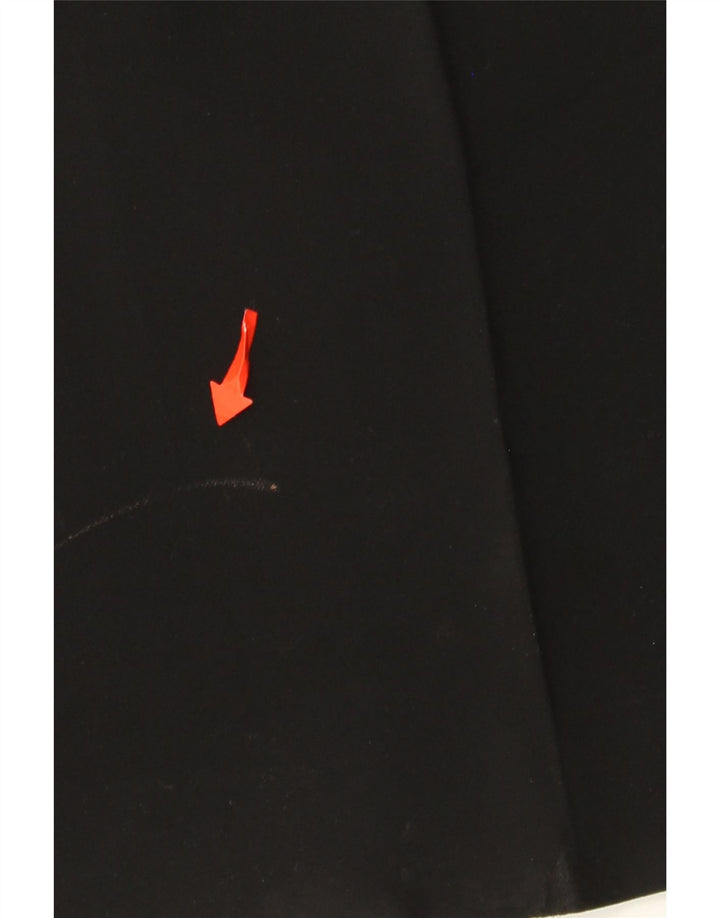 Max & Co. Womens Bootcut Suit Trousers UK 8 Small W30 L31 Black Polyester