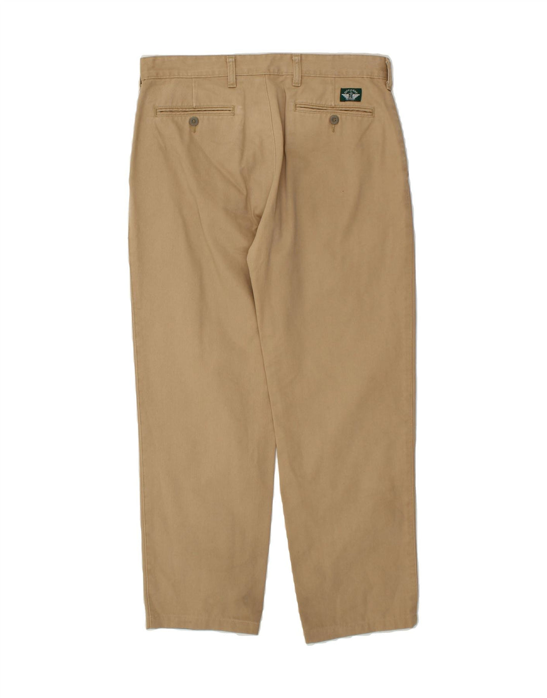 DOCKERS Mens Straight Chino Trousers W33 L27  Beige Cotton Vintage Dockers and Second-Hand Dockers from Messina Hembry 