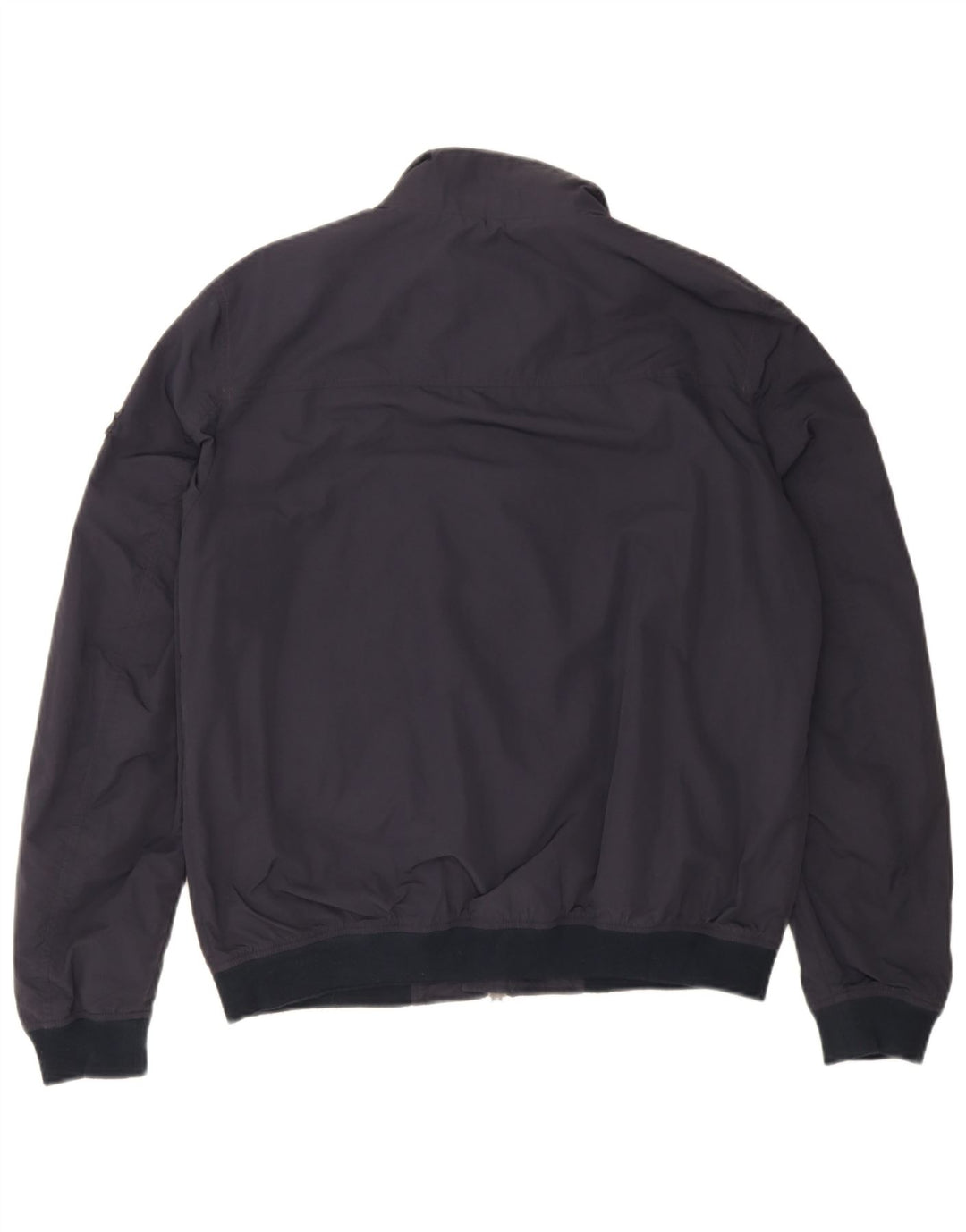 Woolrich Mens Bomber Jacket UK 40 Large Navy Blue Polyamide