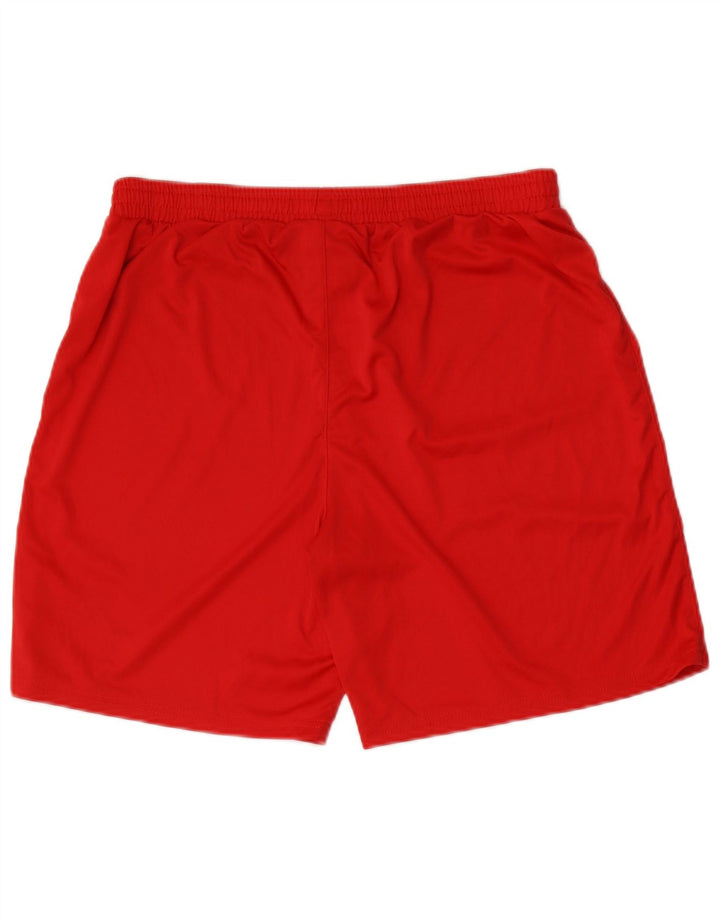 Joma Mens Sport Shorts Large Red Polyester