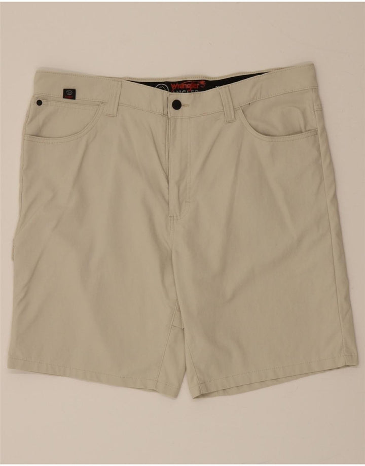 WRANGLER Mens Casual Shorts W38 XL Beige Nylon Vintage Wrangler and Second-Hand Wrangler from Messina Hembry 