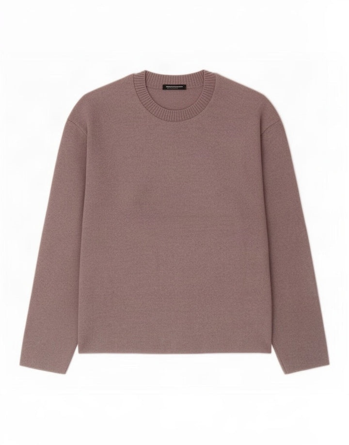 Zara Womens Boat Neck Jumper Sweater UK 16 Large Grey Polyester