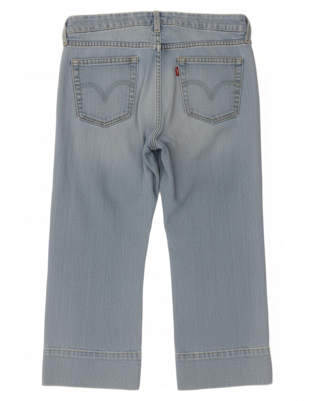 Levi's Womens Bermuda Denim Shorts US 9 Medium W32  Blue Ramie