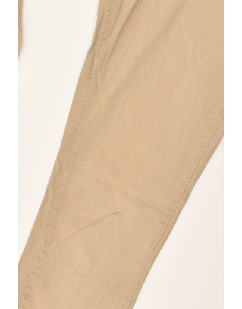 FAT FACE Womens Straight Chino Trousers UK 12 Medium W32 L24  Brown Cotton | Vintage Fat Face | Thrift | Second-Hand Fat Face | Used Clothing | Messina Hembry 