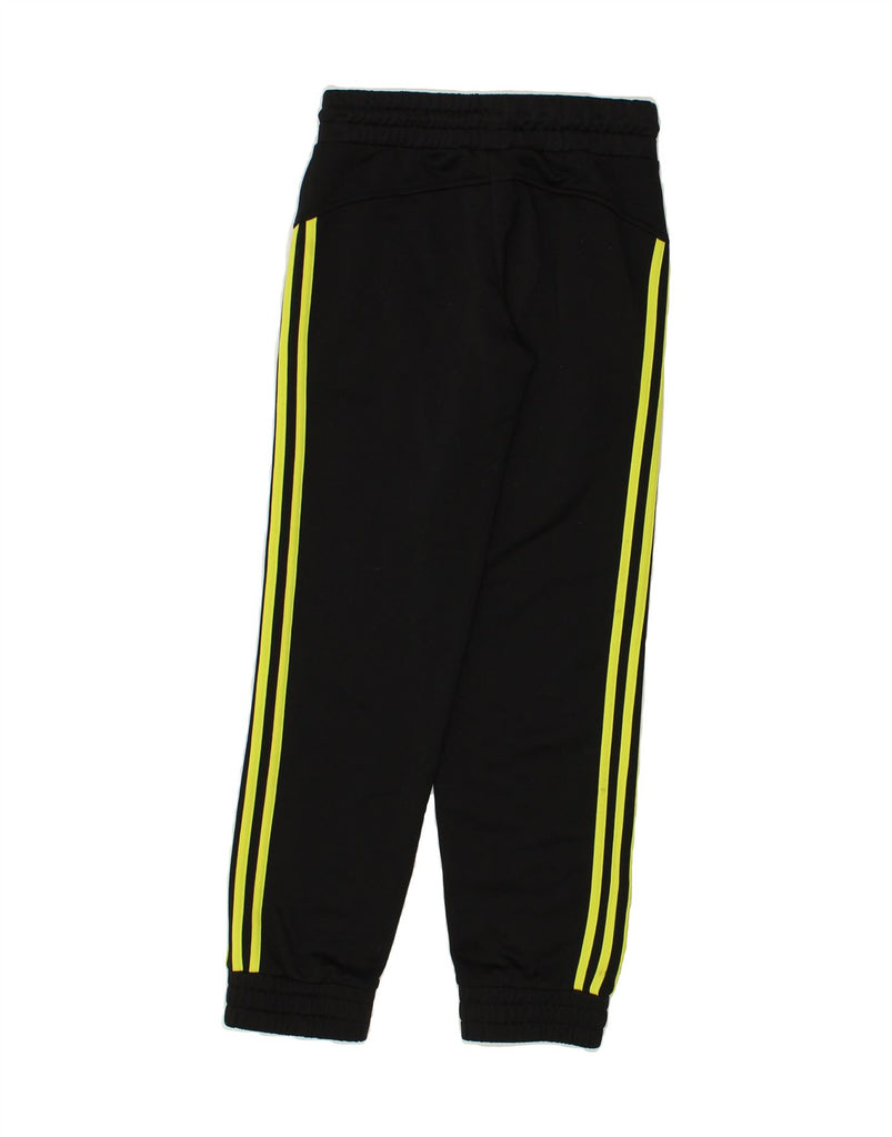 ADIDAS Boys Tracksuit Trousers Joggers 13-14 Years Black Polyester | Vintage Adidas | Thrift | Second-Hand Adidas | Used Clothing | Messina Hembry 