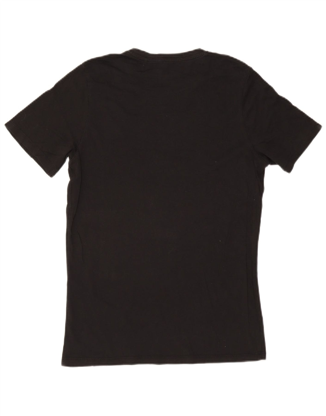 Jack & Jones Mens Graphic T-Shirt Top Medium Black