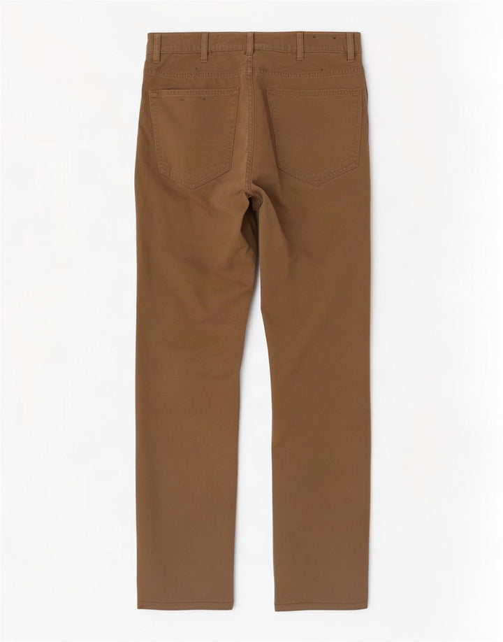 Gant Mens Regular Casual Trousers W34 L32 Beige Cotton