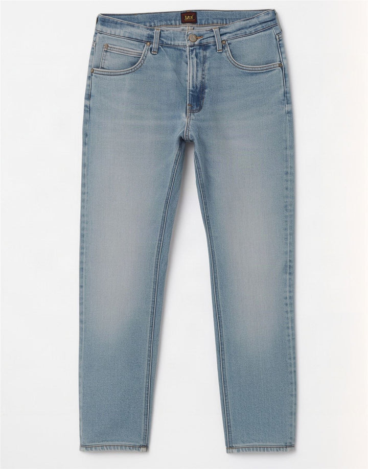 Lee Mens Slim Tapered Jeans W31 L28 Blue Cotton