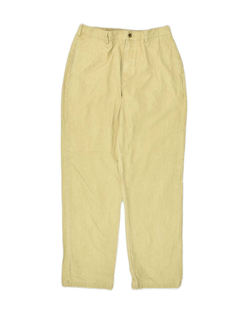 L.L.BEAN Mens Straight Chino Trousers W34 L34 Beige Cotton | Vintage L.L.Bean | Thrift | Second-Hand L.L.Bean | Used Clothing | Messina Hembry 