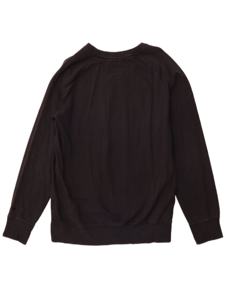 DIADORA Mens Graphic Sweatshirt Jumper XL Black Cotton