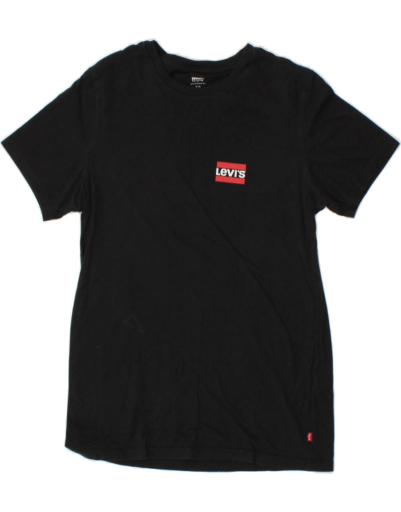 LEVI'S Mens Slim T-Shirt Top Medium Black | Vintage Levi's | Thrift | Second-Hand Levi's | Used Clothing | Messina Hembry 