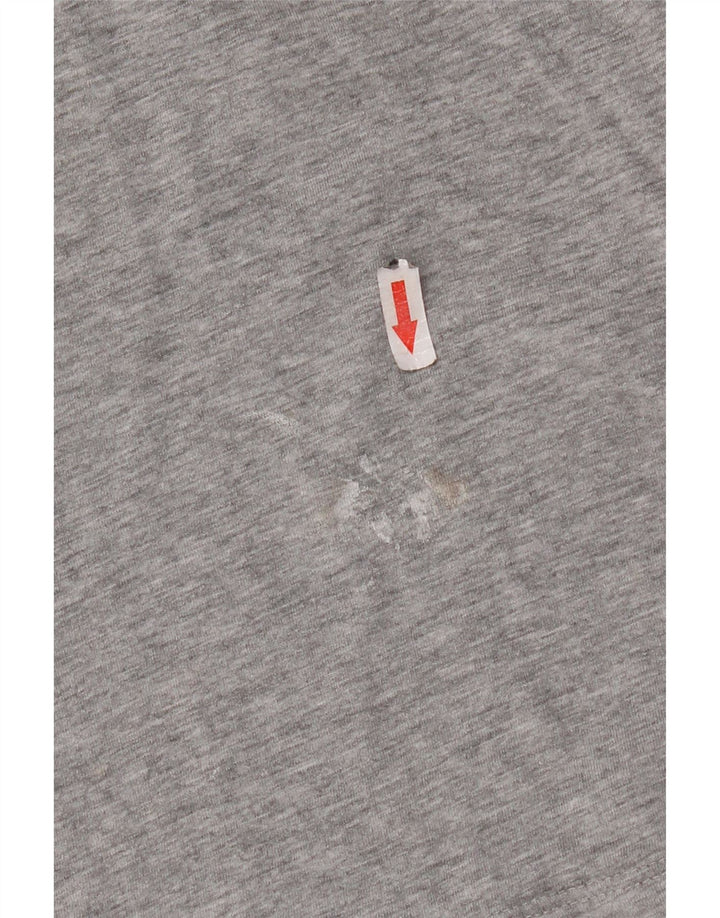 Jack & Jones Mens T-Shirt Top XL Grey Cotton