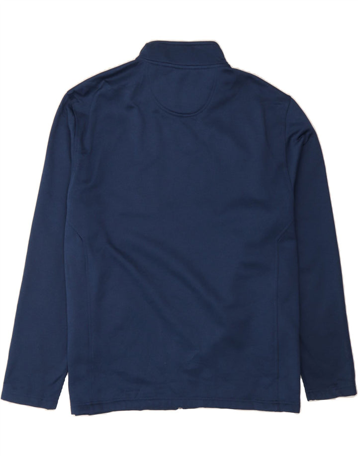 IZOD Mens Tracksuit Top Jacket XL Navy Blue Polyester Vintage Izod and Second-Hand Izod from Messina Hembry 