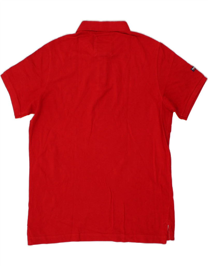 SUPERDRY Mens Slim Polo Shirt 3XL Red Cotton | Vintage Superdry | Thrift | Second-Hand Superdry | Used Clothing | Messina Hembry 