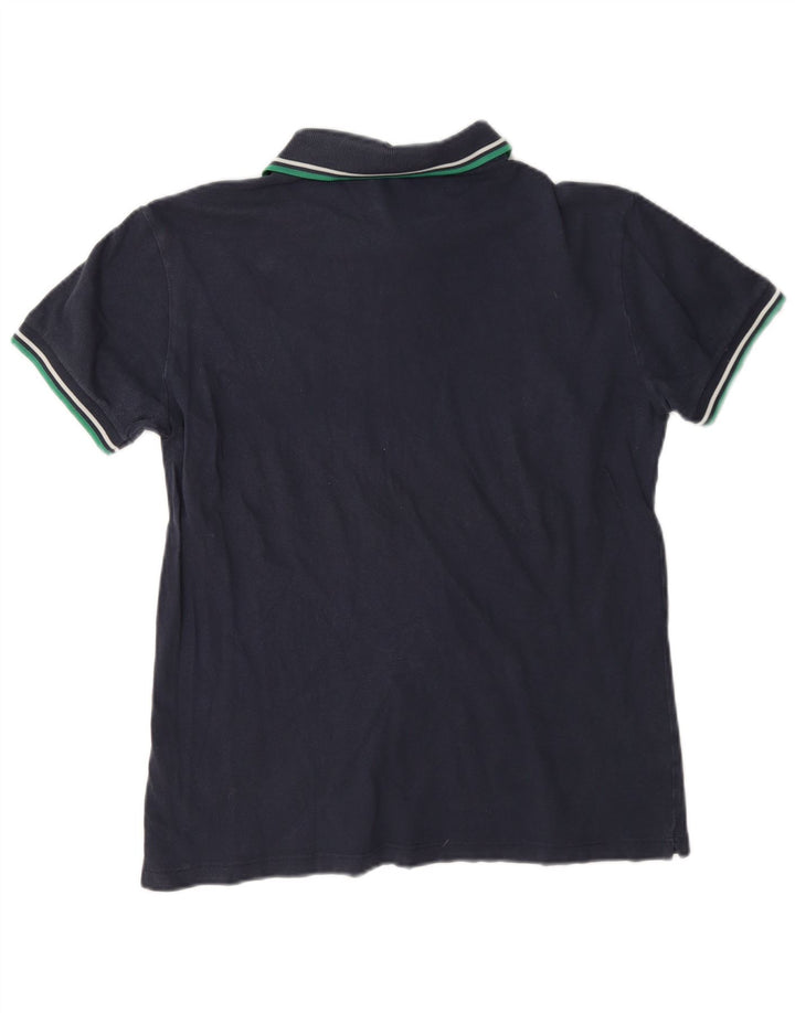 Fred Perry Mens Light and Stretch Polo Shirt Medium Navy Blue Cotton