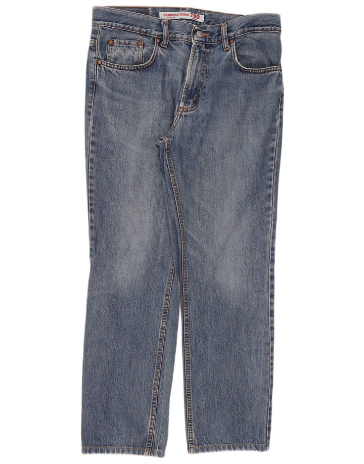 Carrera Mens 700 Straight Jeans IT 48 Medium W33 L28 Blue Cotton