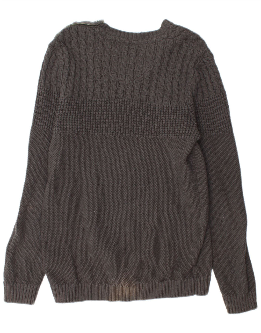 Ted Baker Womens Boat Neck Jumper Sweater Size 4 Large Grey Cotton