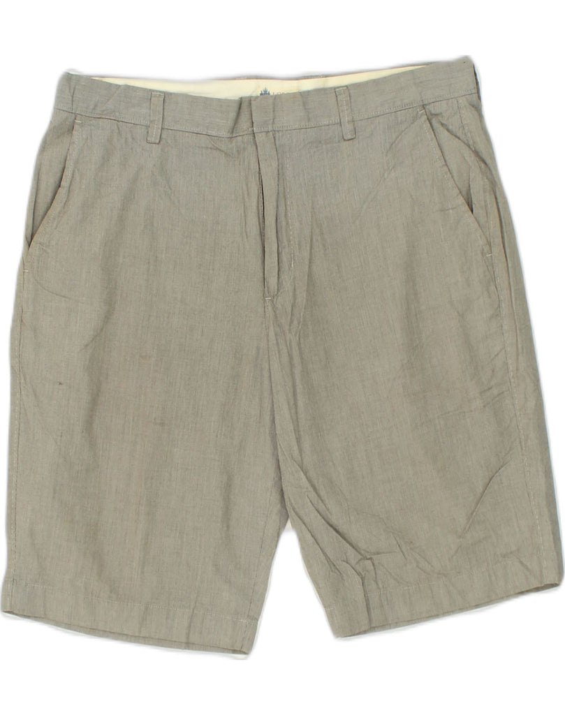 J. CREW Mens Casual Shorts W36 Large  Grey Cotton | Vintage J. Crew | Thrift | Second-Hand J. Crew | Used Clothing | Messina Hembry 