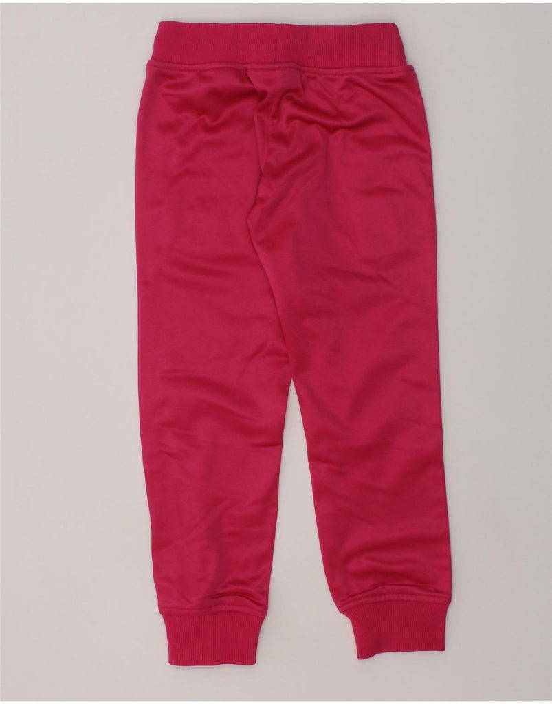 DIADORA Girls Tracksuit Trousers Joggers 3-4 Years XS  Pink Polyester | Vintage Diadora | Thrift | Second-Hand Diadora | Used Clothing | Messina Hembry 