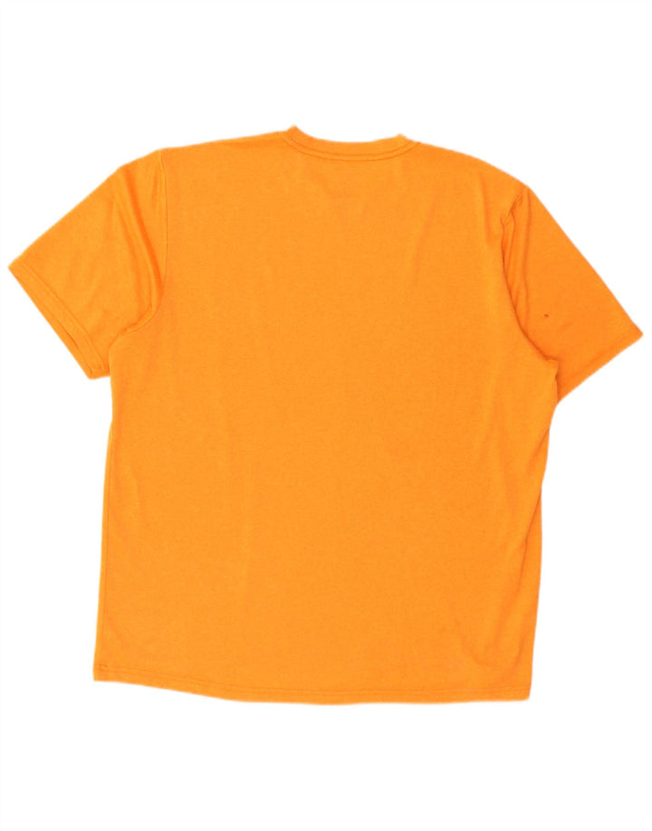 The North Face Mens T-Shirt Top Large Orange