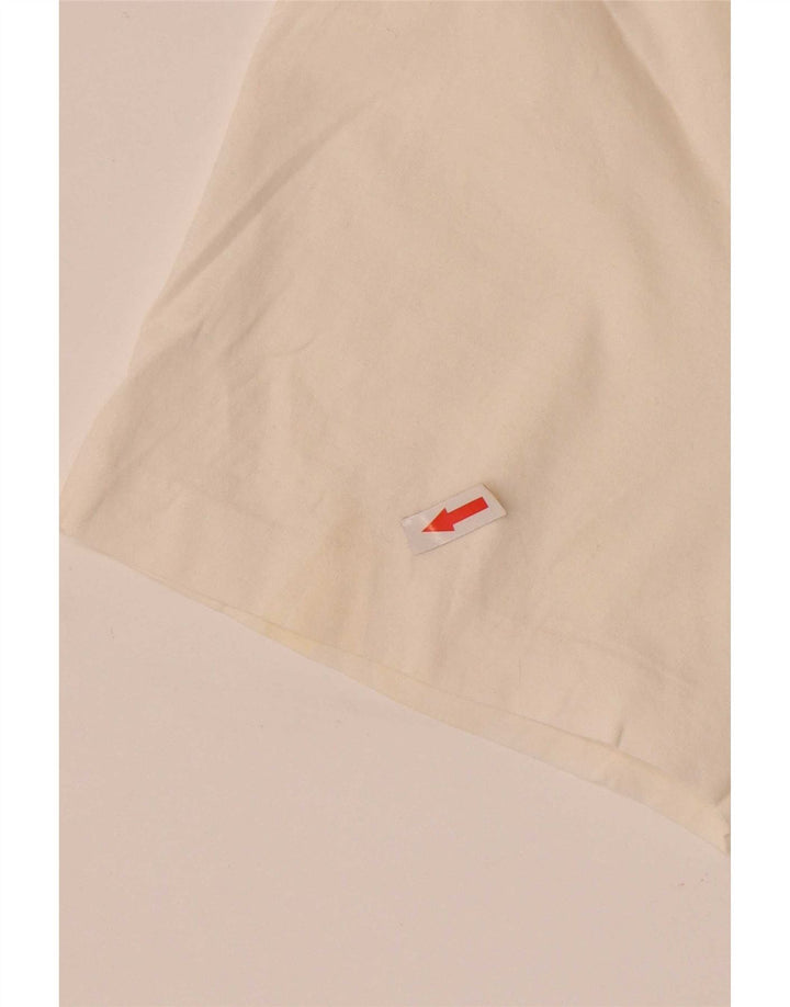 Fila Mens T-Shirt Top XL Off White