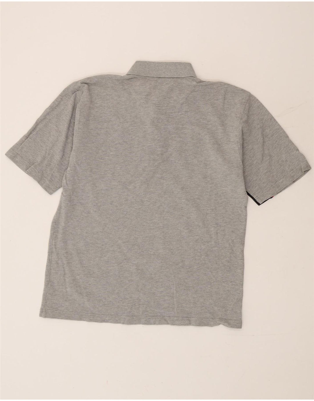 Canterbury Mens Polo Shirt Small Grey Colourblock Cotton