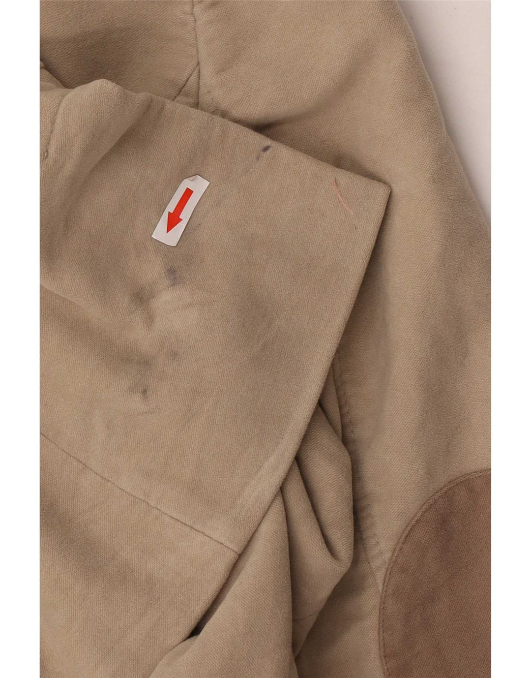 Boden Womens 2 Button Blazer Jacket UK 16 Large Beige Cotton
