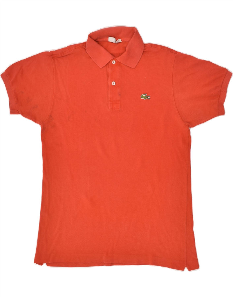 LACOSTE Mens Polo Shirt Small Red Cotton Vintage Lacoste and Second-Hand Lacoste from Messina Hembry 