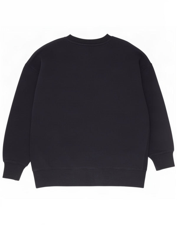 Superdry Mens Loose Fit Sweatshirt Jumper Medium Navy Blue Cotton