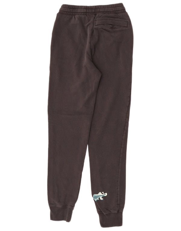 Puma Mens Graphic Tracksuit Trousers Joggers XS Black Cotton