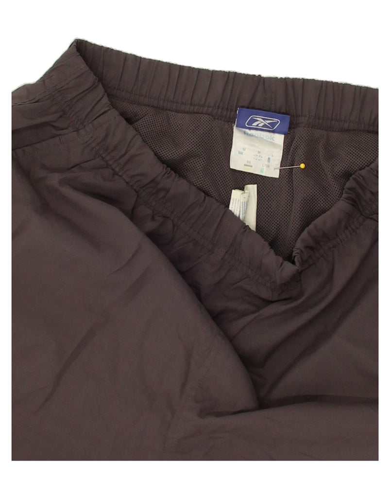 REEBOK Mens Sport Shorts Medium Grey Polyester | Vintage Reebok | Thrift | Second-Hand Reebok | Used Clothing | Messina Hembry 