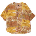 Lorena Womens Short Sleeve Shirt Blouse IT 48 XL Multicoloured Floral