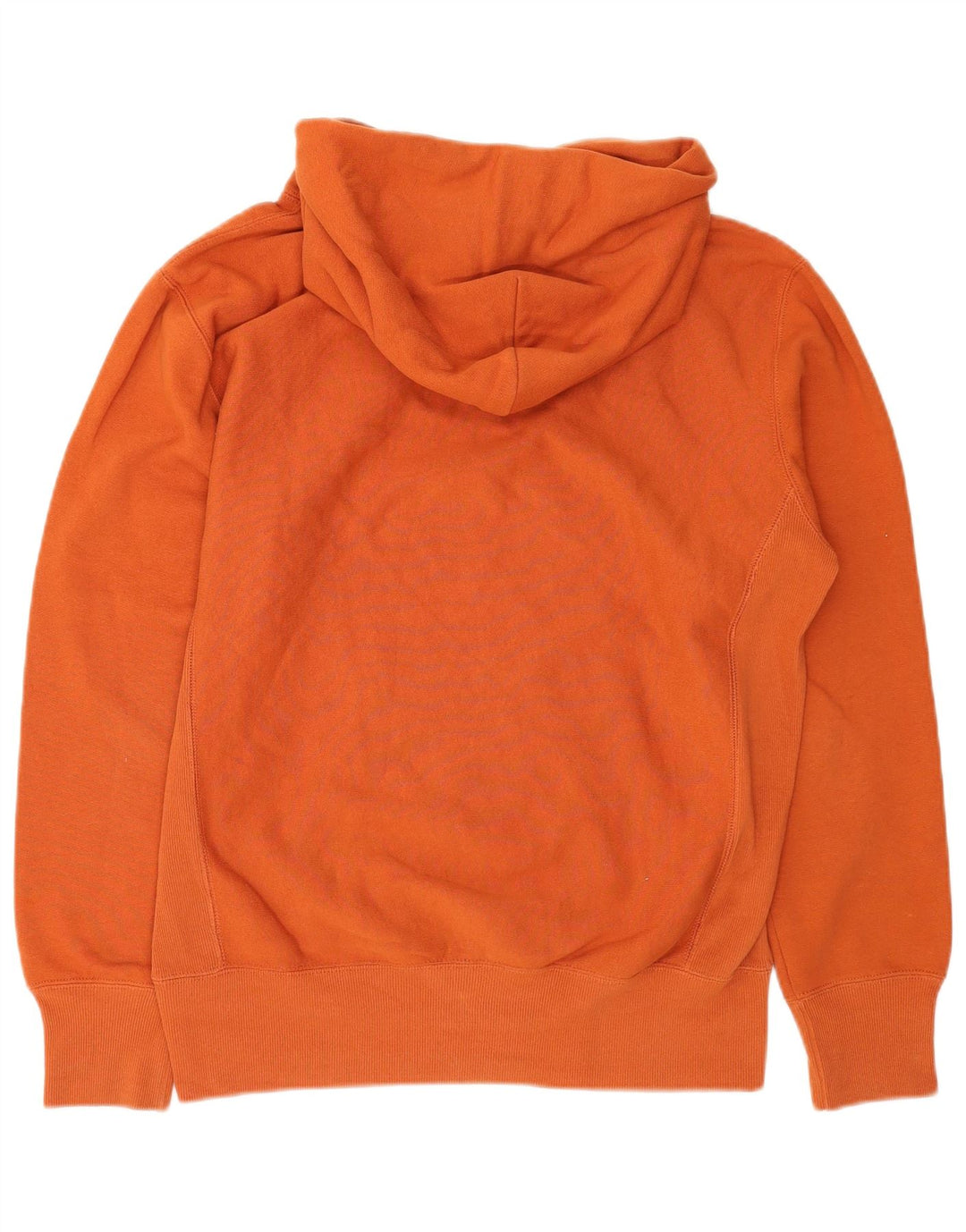 Champion Mens Hoodie Jumper Medium Orange